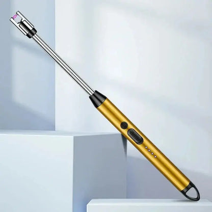 Rechargeable Electric Kitchen Lighter with long Neck,USB Arc lighter Easy to use, Plasma Stove Lighter, Flameless BBQ Lighter for Stove - IVY MART Rechargeable Electric Kitchen Lighter with long Neck,USB Arc lighter Easy to use, Plasma Stove Lighter, Flameless BBQ Lighter for Stove