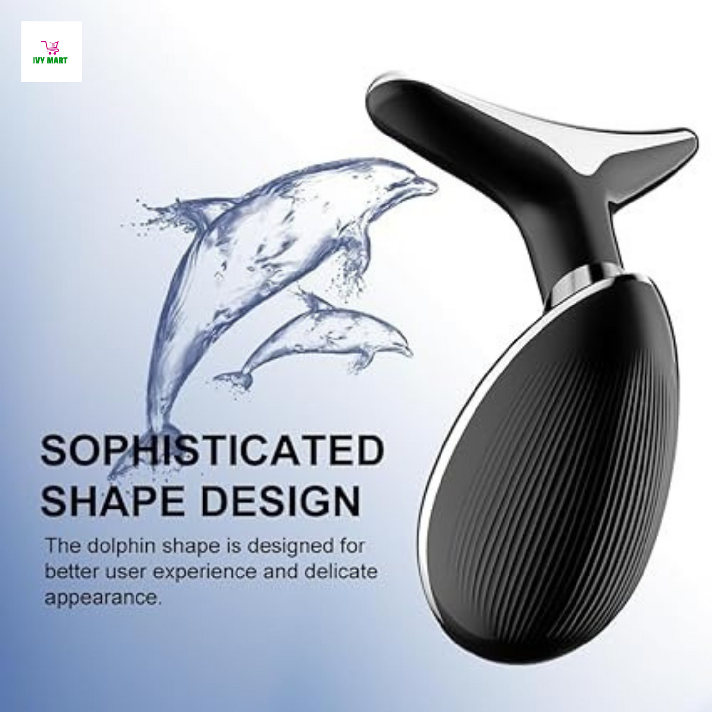 3-in-1 Beauty Massager for Face and Neck, Based on Triple Action LED.