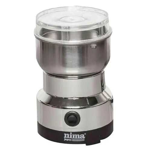 Mini Electric Grinder Household one-click operation, overheat protection, precision grinding for coffee, spices, grains, easy kitchen storage solutions. Ivy Mart